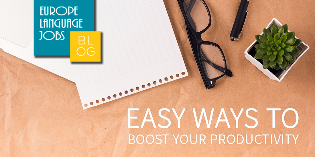 Easy Ways to Boost Your Productivity